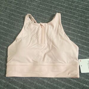 Brand new Lululemon Energy High-Neck Long-Line Zip-Front Bra
